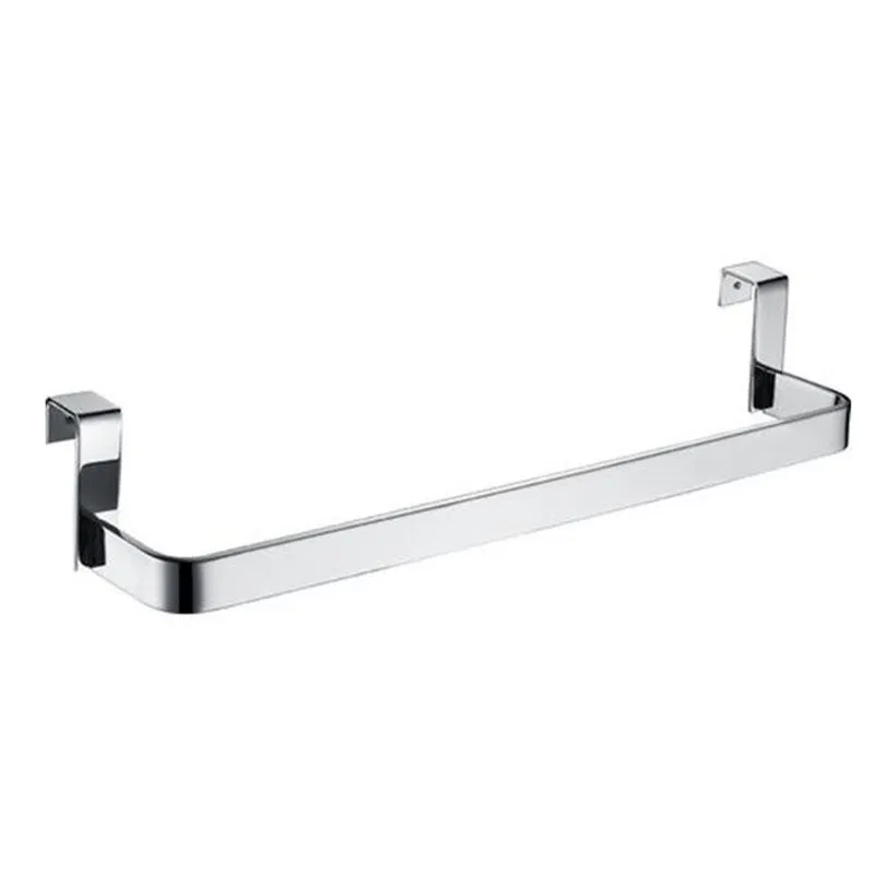 Imex SPA001 toallero de barra rectangular de 36 cm para mueble de baño con acabado cromado