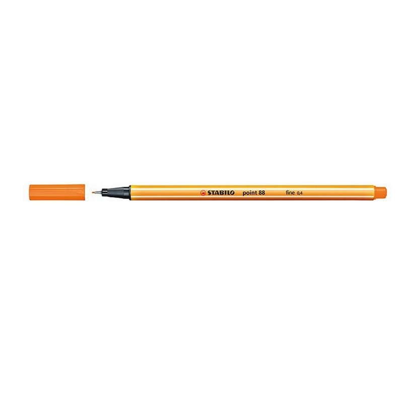 STABILO - point 88 rotulador de punta fina Naranja 1 pieza(s) - 88/54 88/54