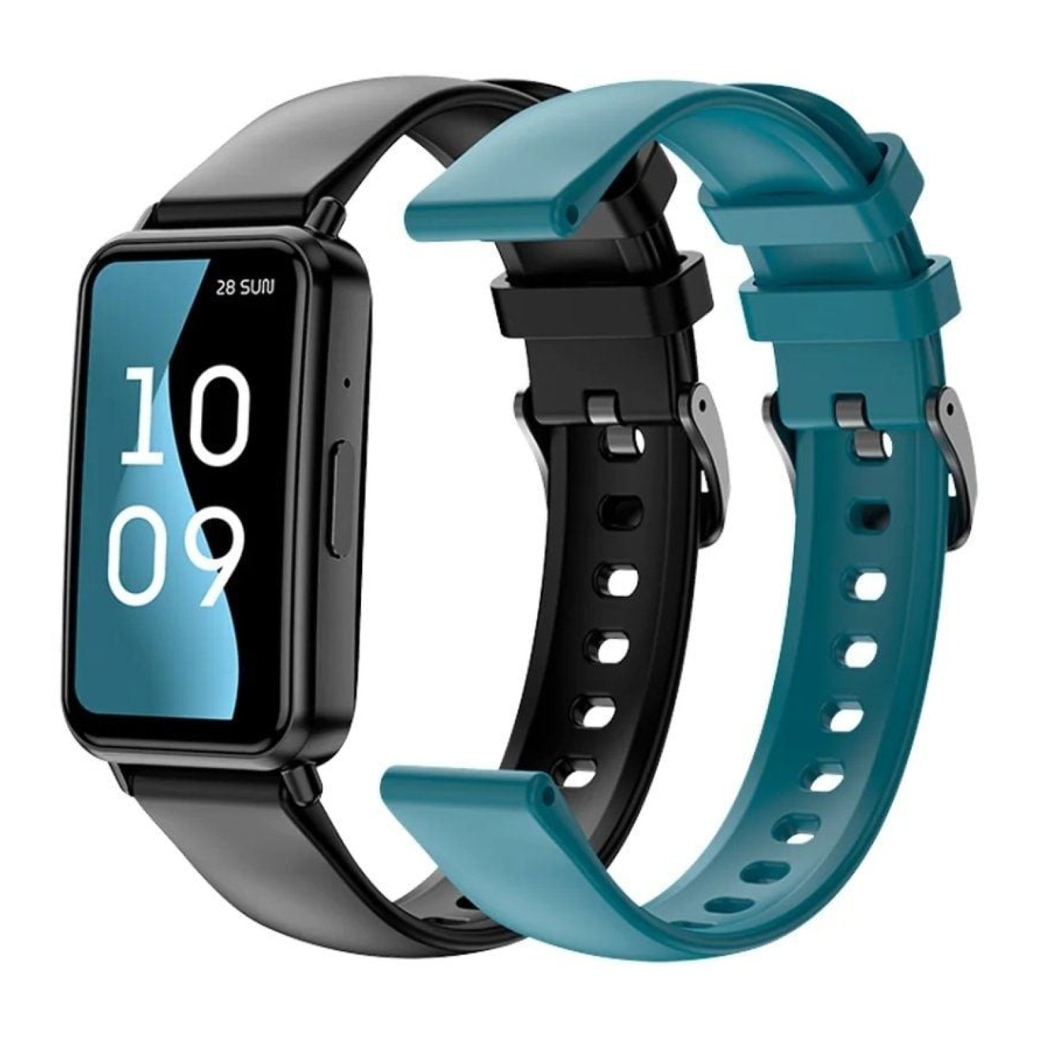 SPC Duo Fit · Smartwatch · Notificaciones · Monitor Cardíaco · Negro