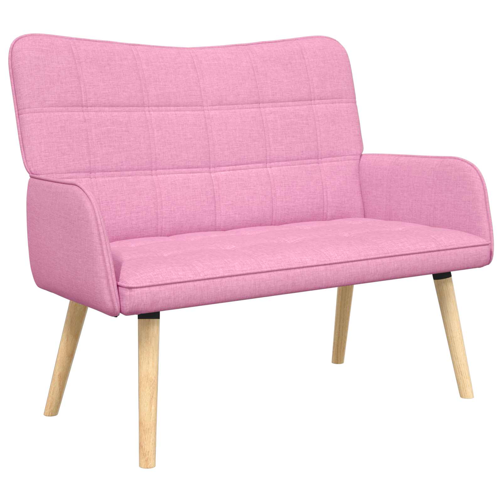 vidaXL Sofá de 2 Plazas 115 x 61 x 87 cm Tela Multicolor
