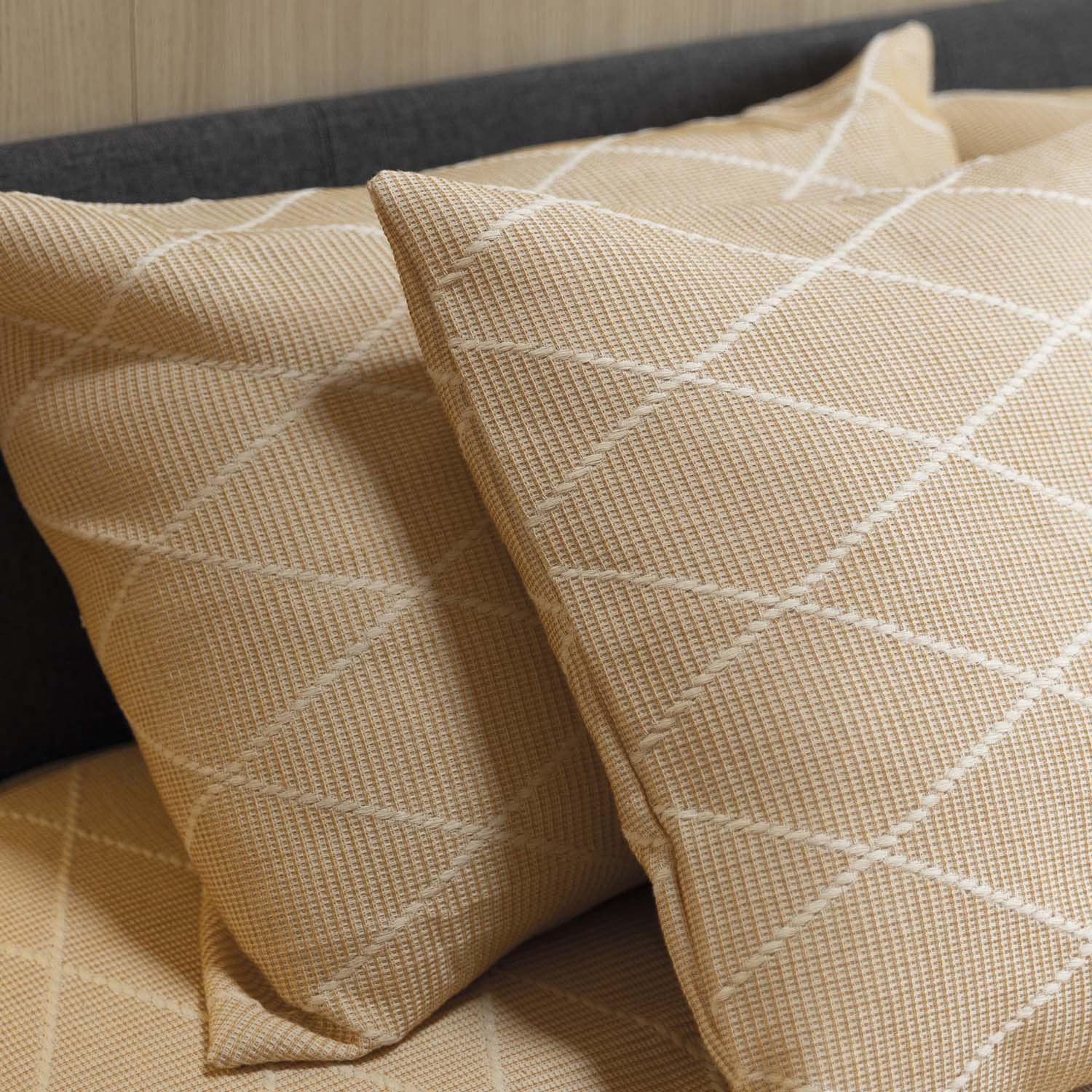 NATURALS - Colcha Foulard de Tejido Jacquard - 80% Algodón y 20% Poliéster - Ideal para Primavera y Verano - Disponible para Cama 90/135-150/180 - 5 Modelos - Fabricado en España