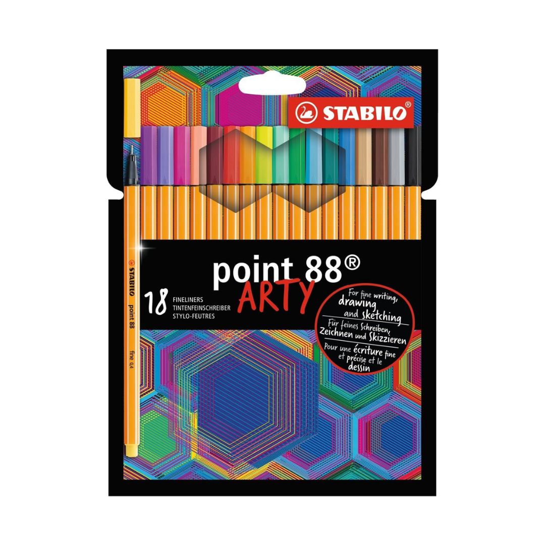 CAJA ROTULADORES STABILO POINT 88 ARTY 18/24 UNIDADES