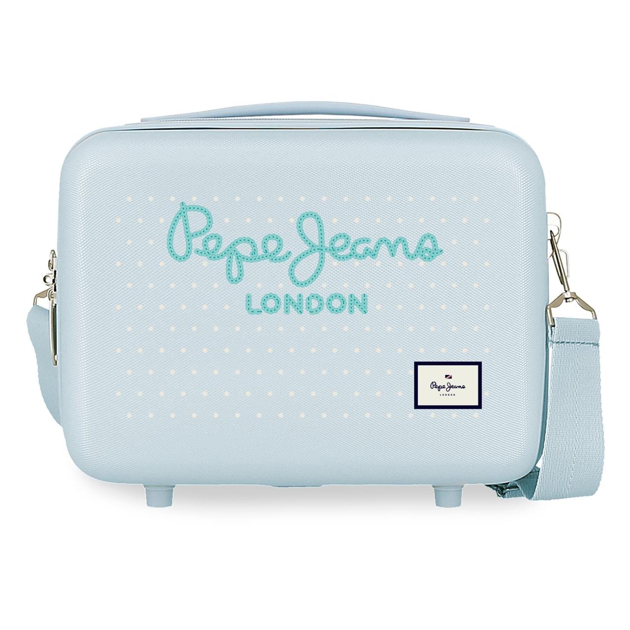 Neceser Pepe jeans Dalma azul claro 29x21x15 cm