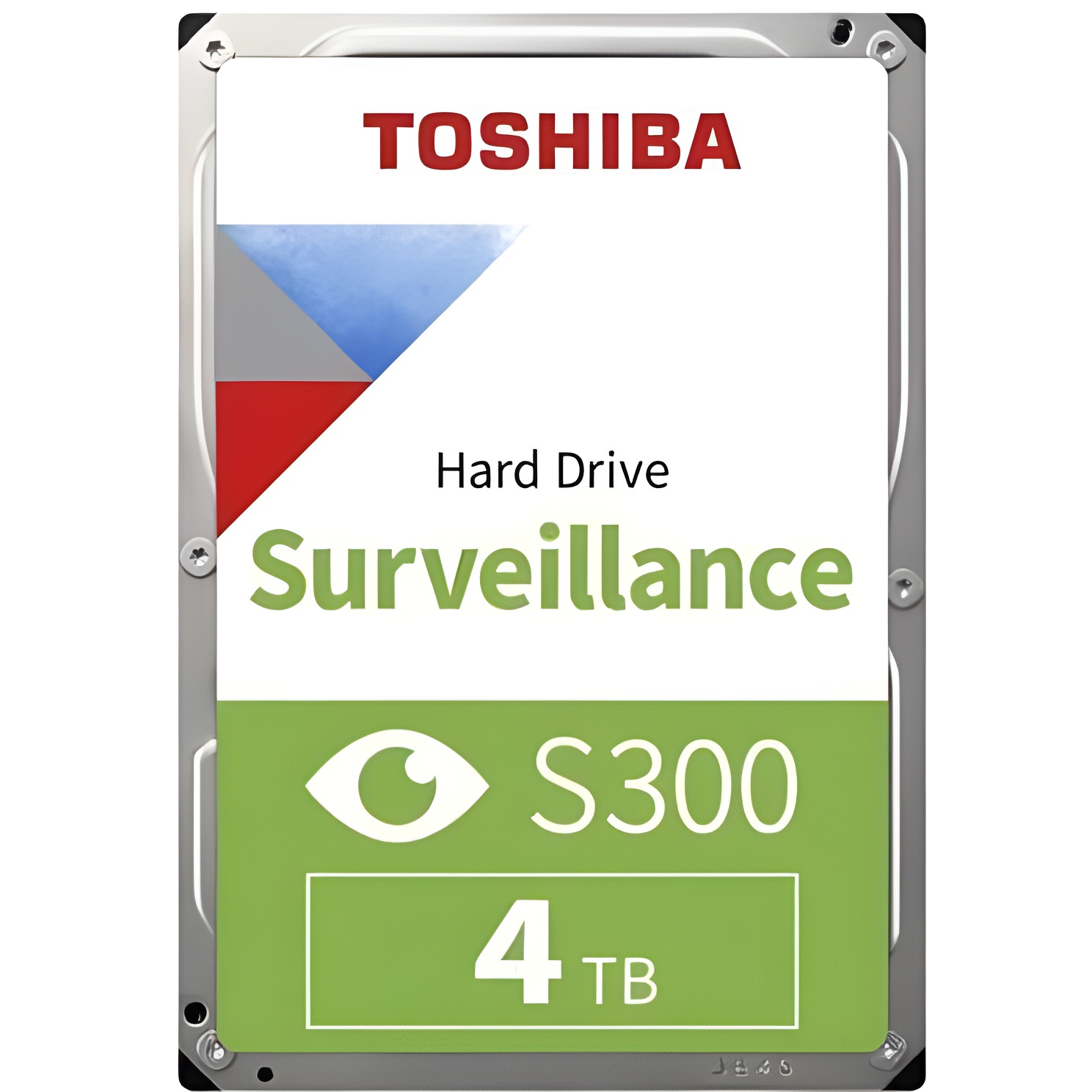 Toshiba Disco Duro Vigilancia S300 4TB 3.5" SATA Soporta 64 Cámaras HD