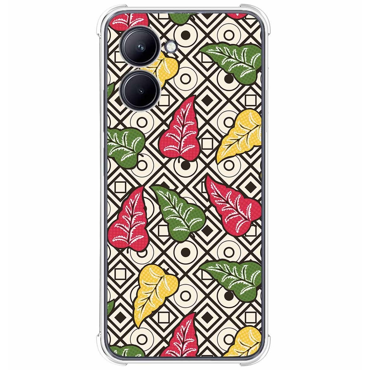 Funda Silicona Antigolpes para Realme C33 diseño Flores 11 Dibujos