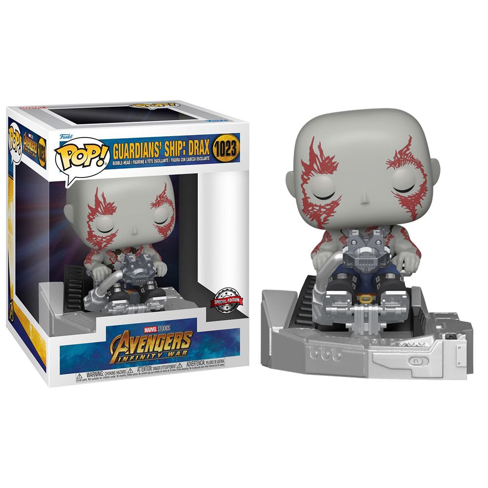 Funko Pop! Deluxe Los Vengadores: Infinity War - Nave de Los Guardianes: Drax Exclusivo, 63209, Nº1023