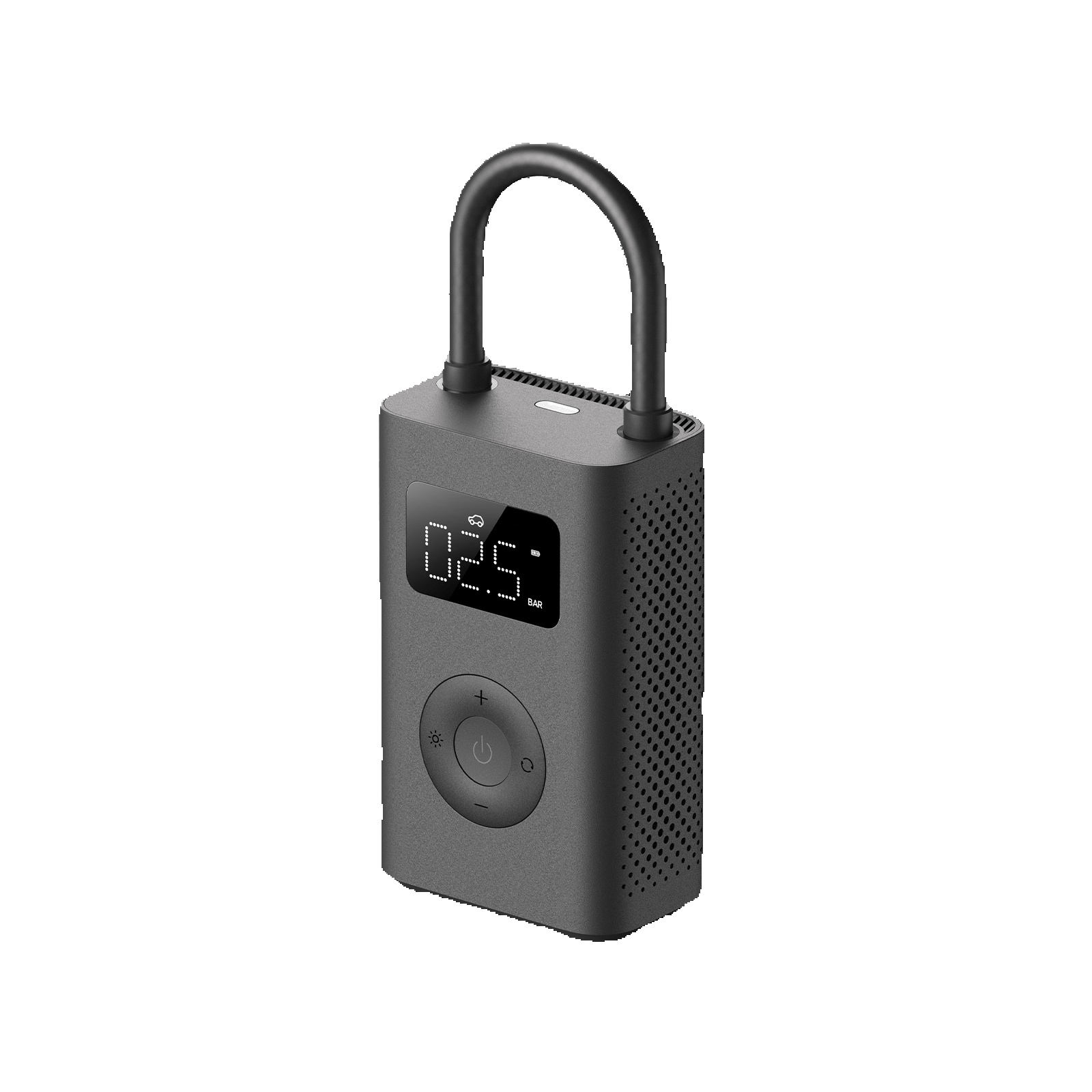 Official | Xiaomi Portable Electric Air Compressor 2, Presión preestablecida, para detenerse cuando el neumático está lleno, Detección digital de la presión de neumáticos, Presión de inflado de hasta 10,3 bares