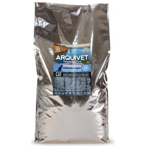 Arquivet - Arquivet Gato Sterilized Pescado Blanco y Atún 10 Kg