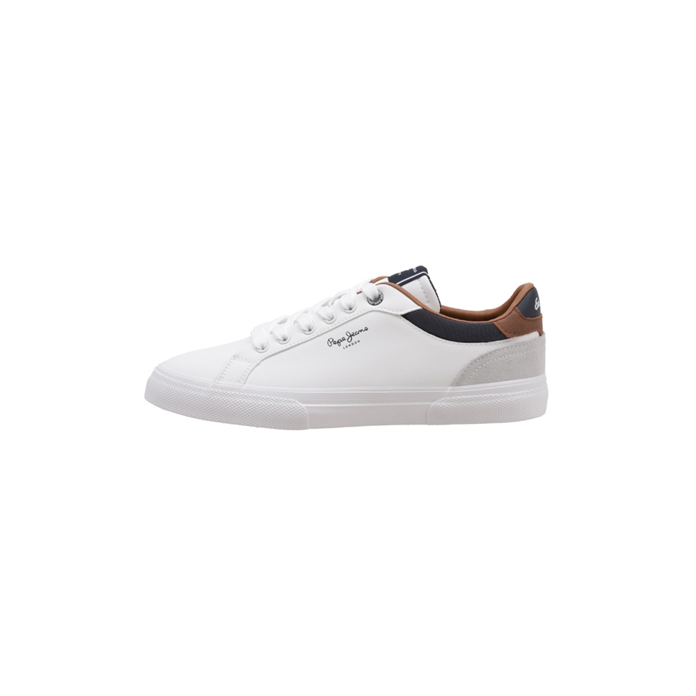 Pepe Jeans KENTON COURT M Deportivas Planas Hombre Blanco