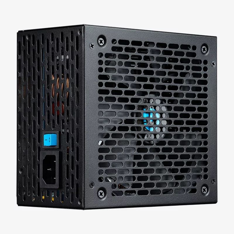 Hiditec - Fuente de alimentación Gdx750 V2 ATX 750W con certificación 80Plus Gold, cable 12VHPWR y ventilador de 140 mm para tarjetas gráficas RTX 40 serie