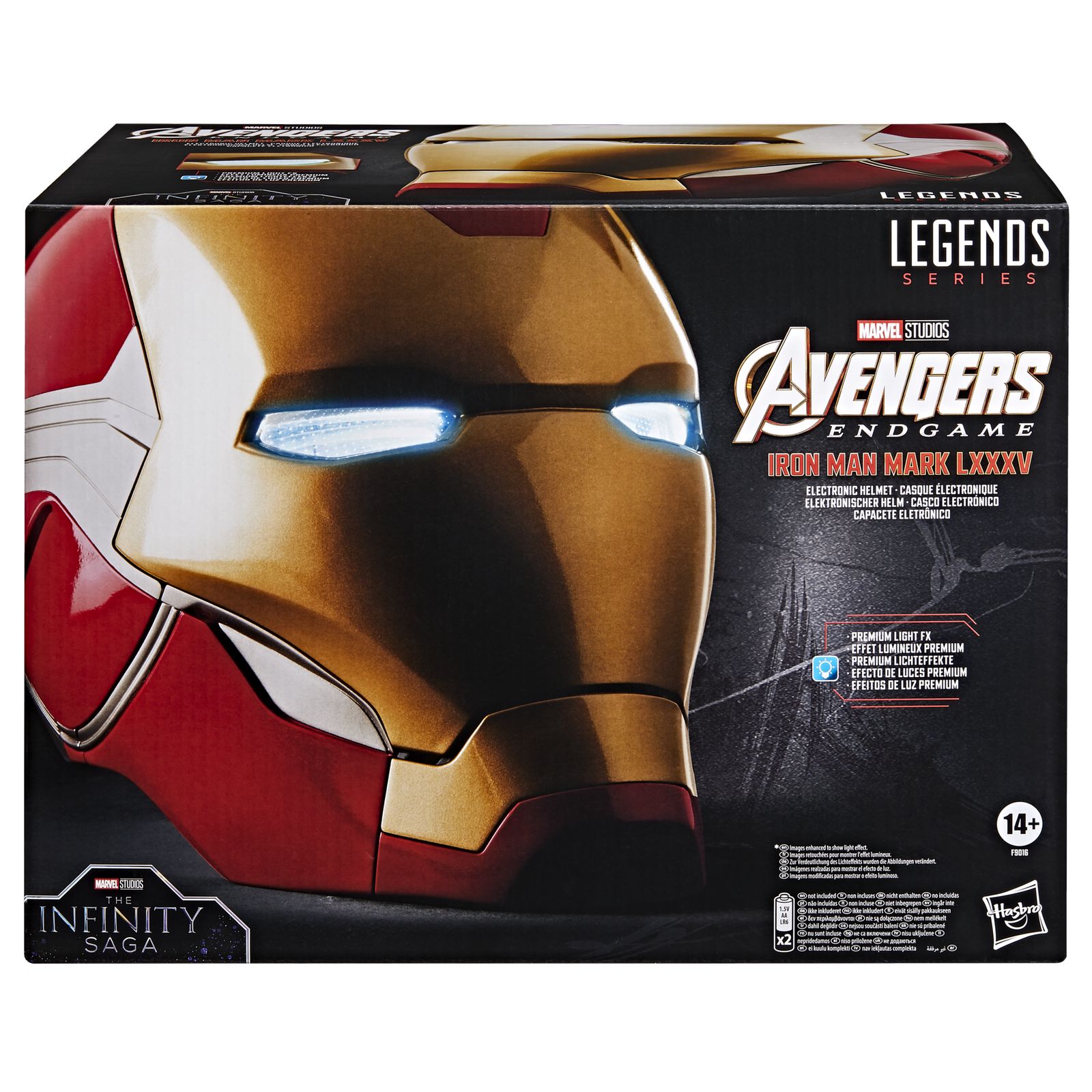 Réplica de Casco Electrónico de Iron Man Mark 85 en Escala 1:1 - Marvel Studios