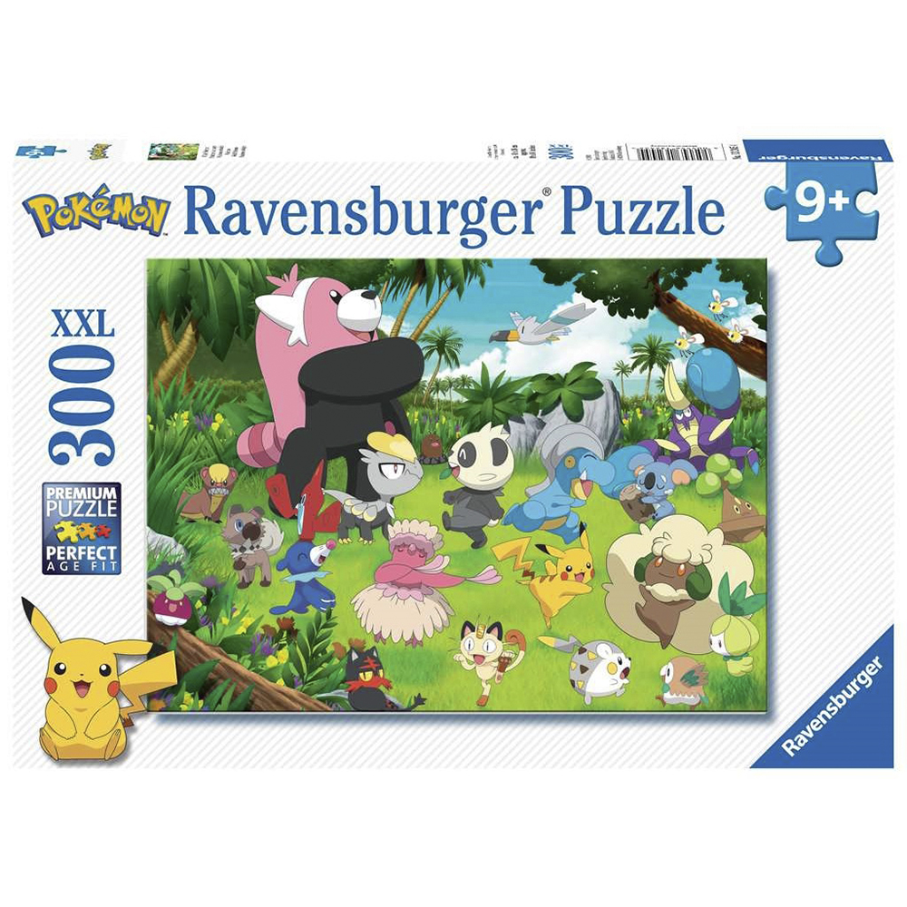 Puzzle Pokémon Salvajes 300 piezas XXL, Ravensburger, 13245