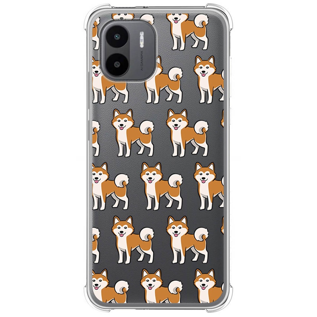 Funda Silicona Antigolpes para Xiaomi Redmi A1 diseño Perros 08 Dibujos