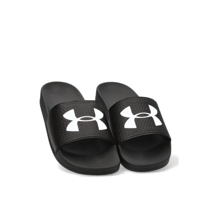 Chanclas Sandalias Playa Pala Under Armour - Hombre - Suela Plana - Modelo 6007527 - Color Negro