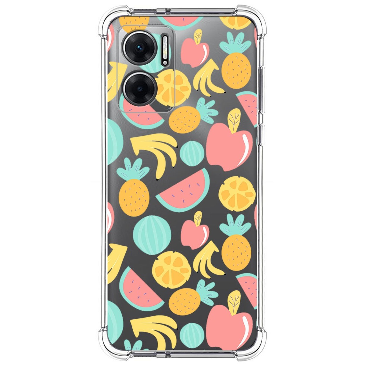Tumundosmartphone Funda Silicona Antigolpes Xiaomi Redmi 10 5G - Diseño Frutas 02 Personalizado