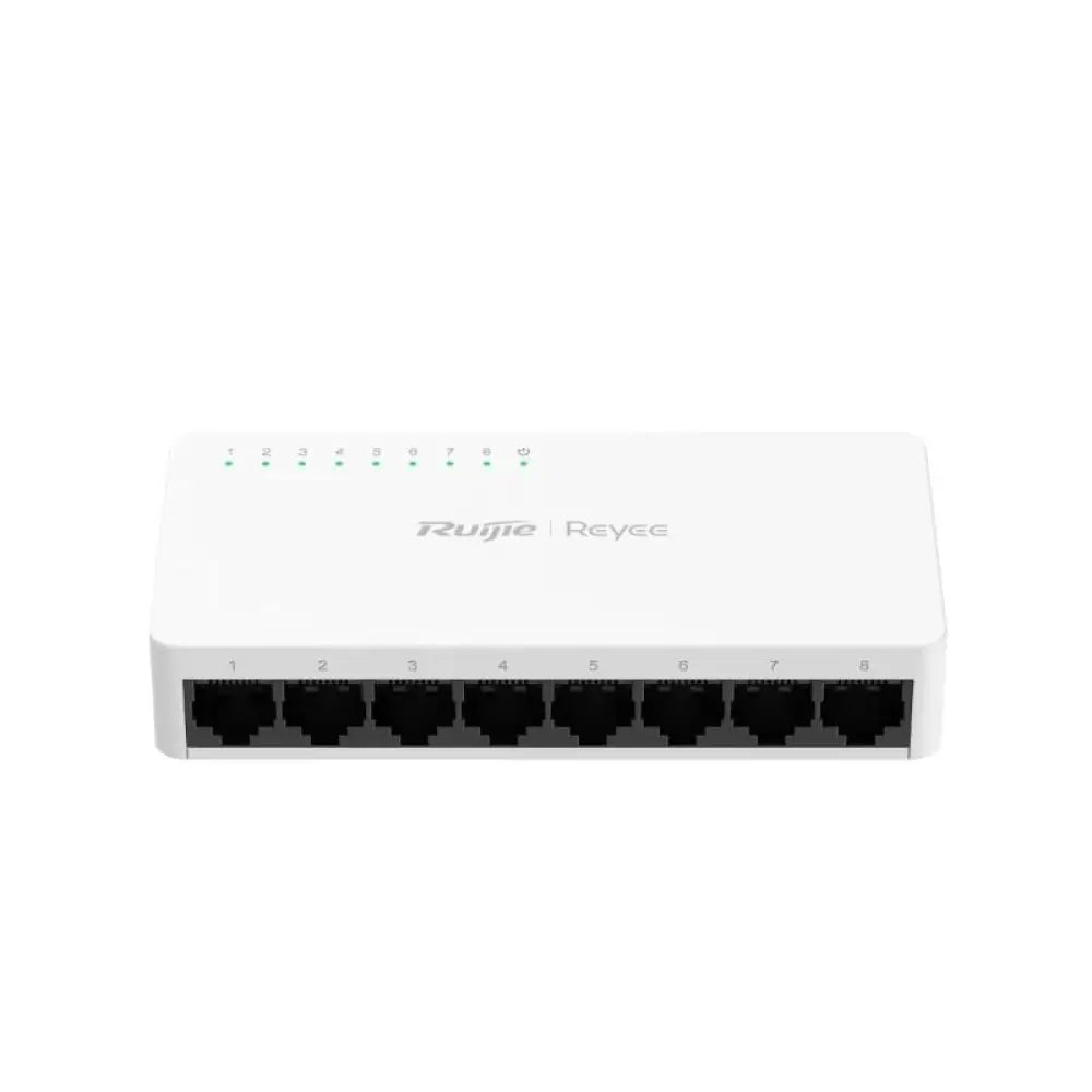 Switch Ruijie RG-ES08F 8x RJ45 10/100 Mbps Blanco Plug and Play
