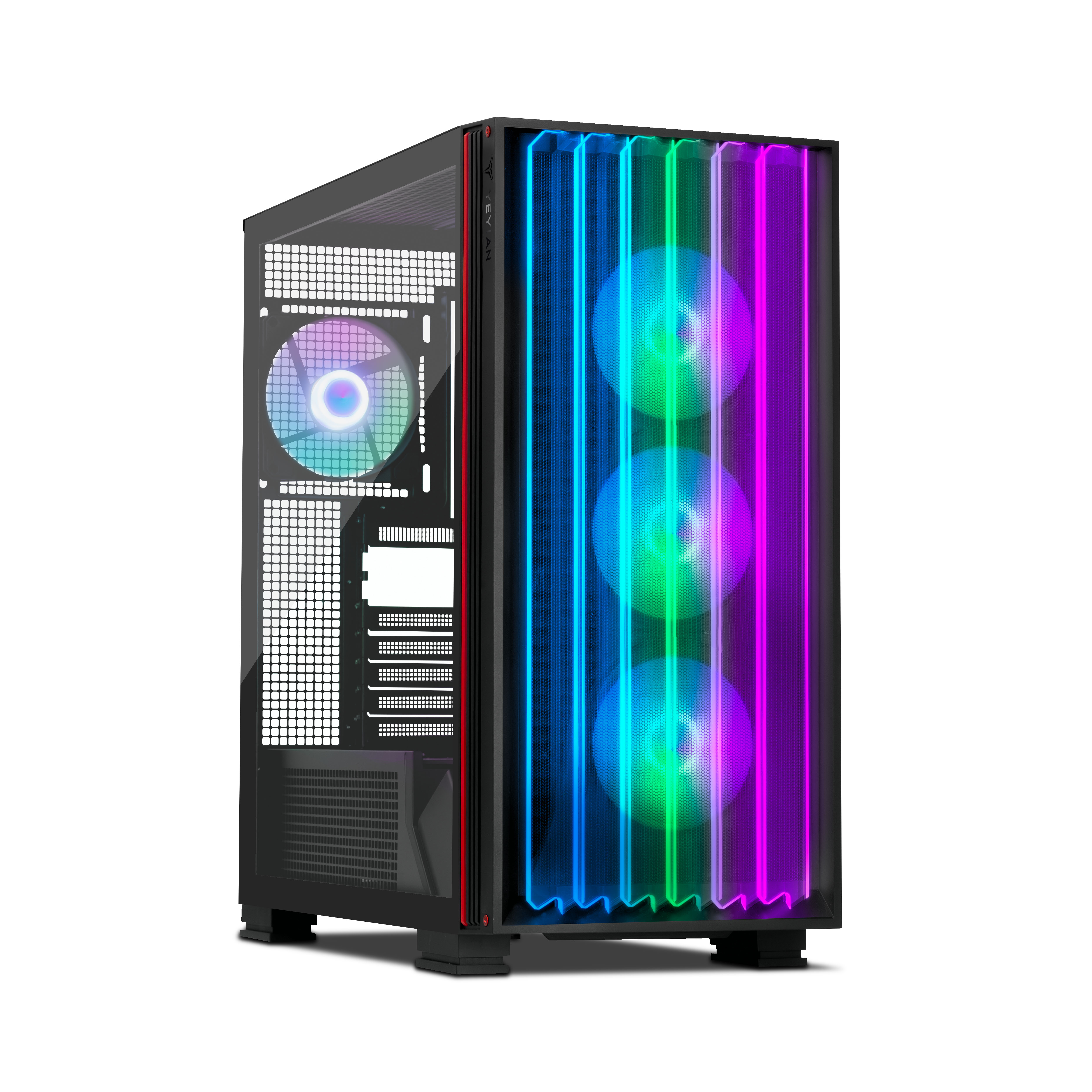 Yeyian Mirage X Cristal Templado Full Tower ARGB USB-C Negra
