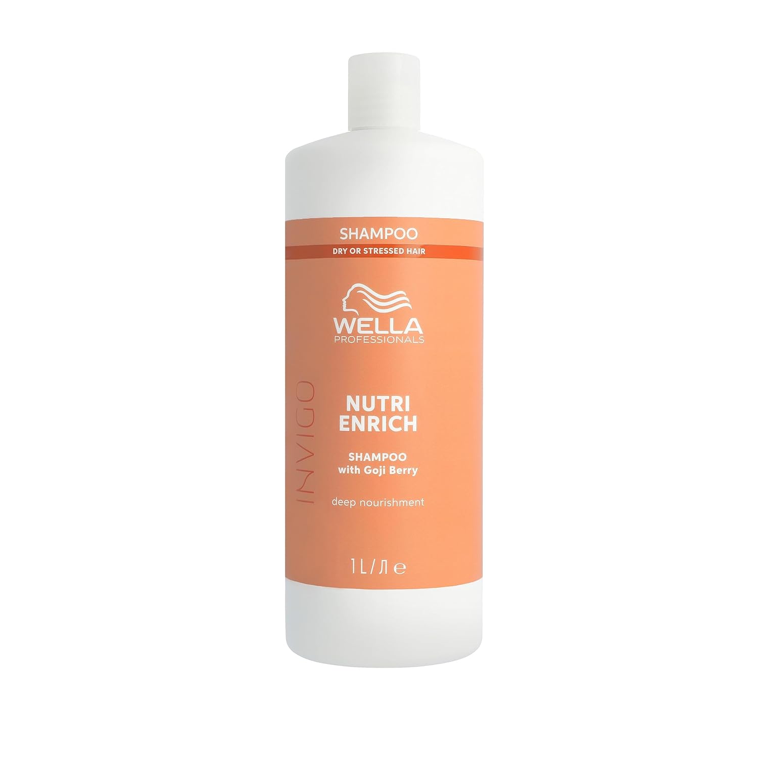 Wella Professionals Champú Nutri Enrich para Cabello Seco E Hidratante 1000 Ml.