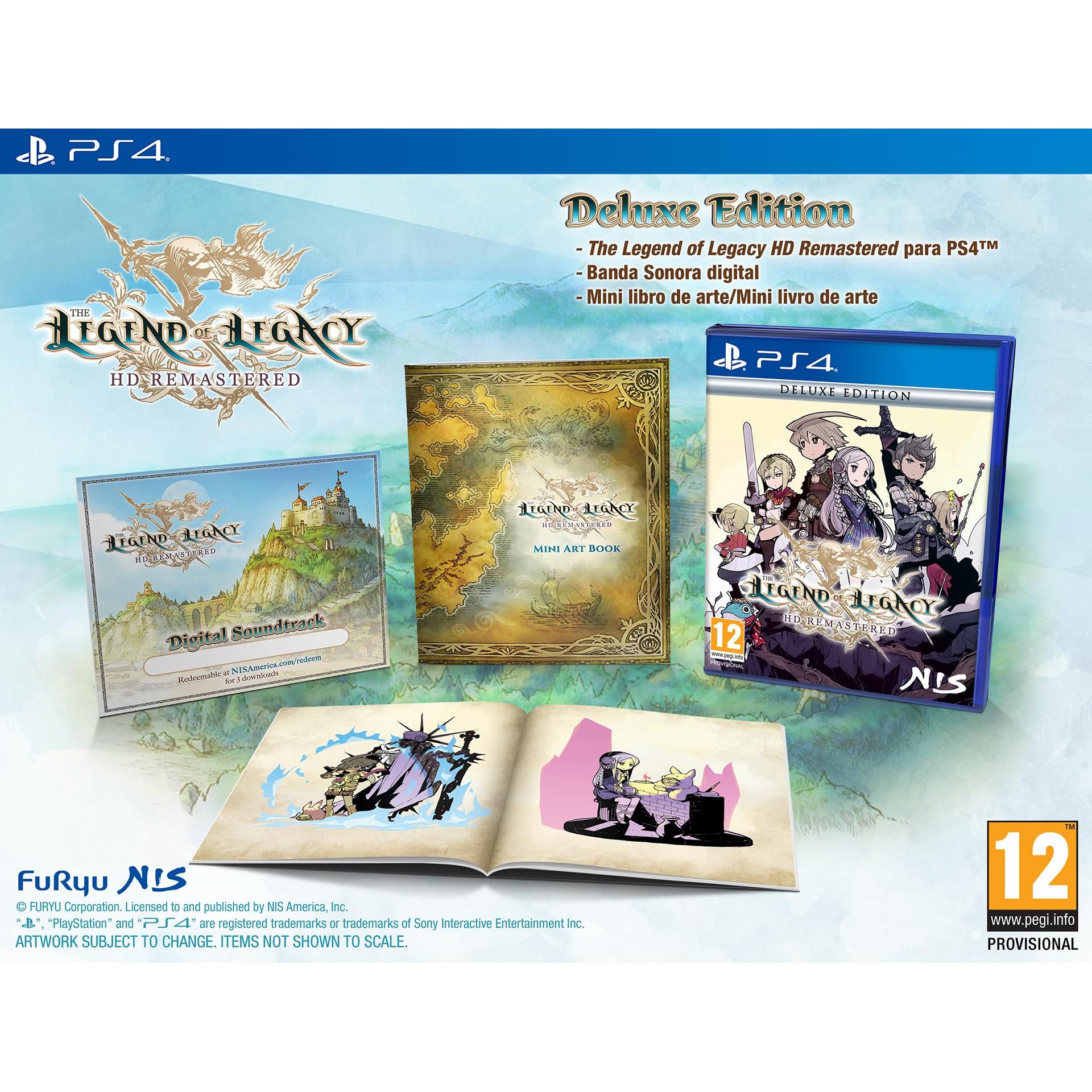 THE LEGEND OF LEGACY HD REMASTERED – DELUXE EDITION