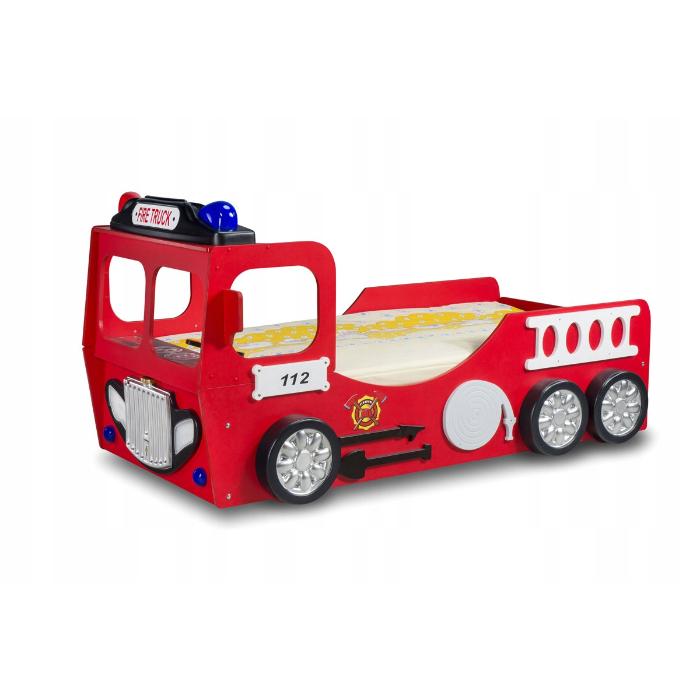 Cama Plastiko Fire Truck Single