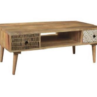 Mesa Centro Mango 120X60X45 Natural - Fijalo - El mejor complemento para tu hogar.