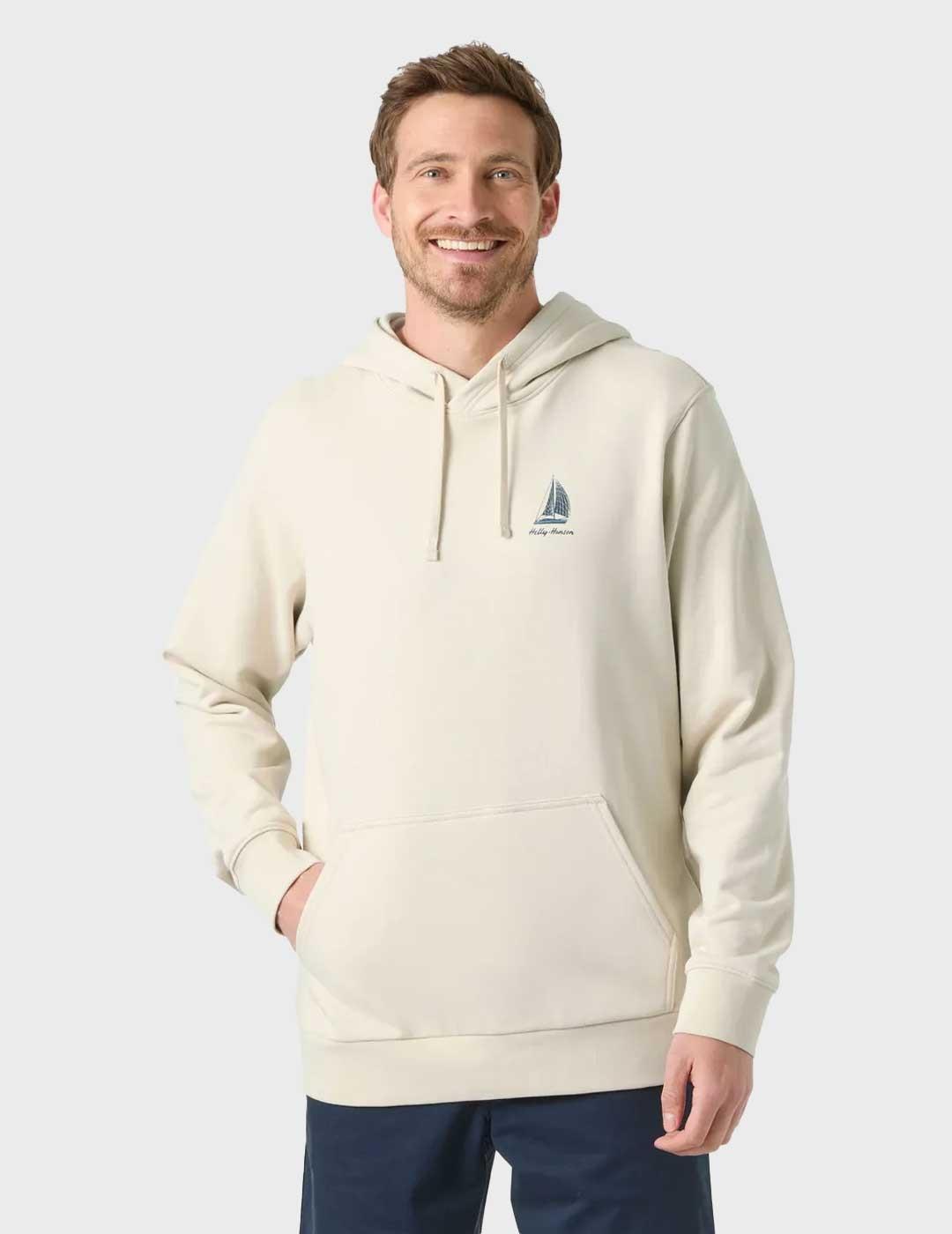 Helly Hansen Shoreline sudadera beige para hombre