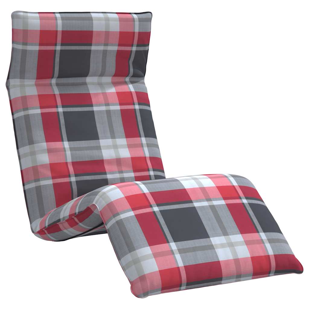 vidaXL Tumbona plegable 175x54x8,5 cm tejido oxford Multicolor