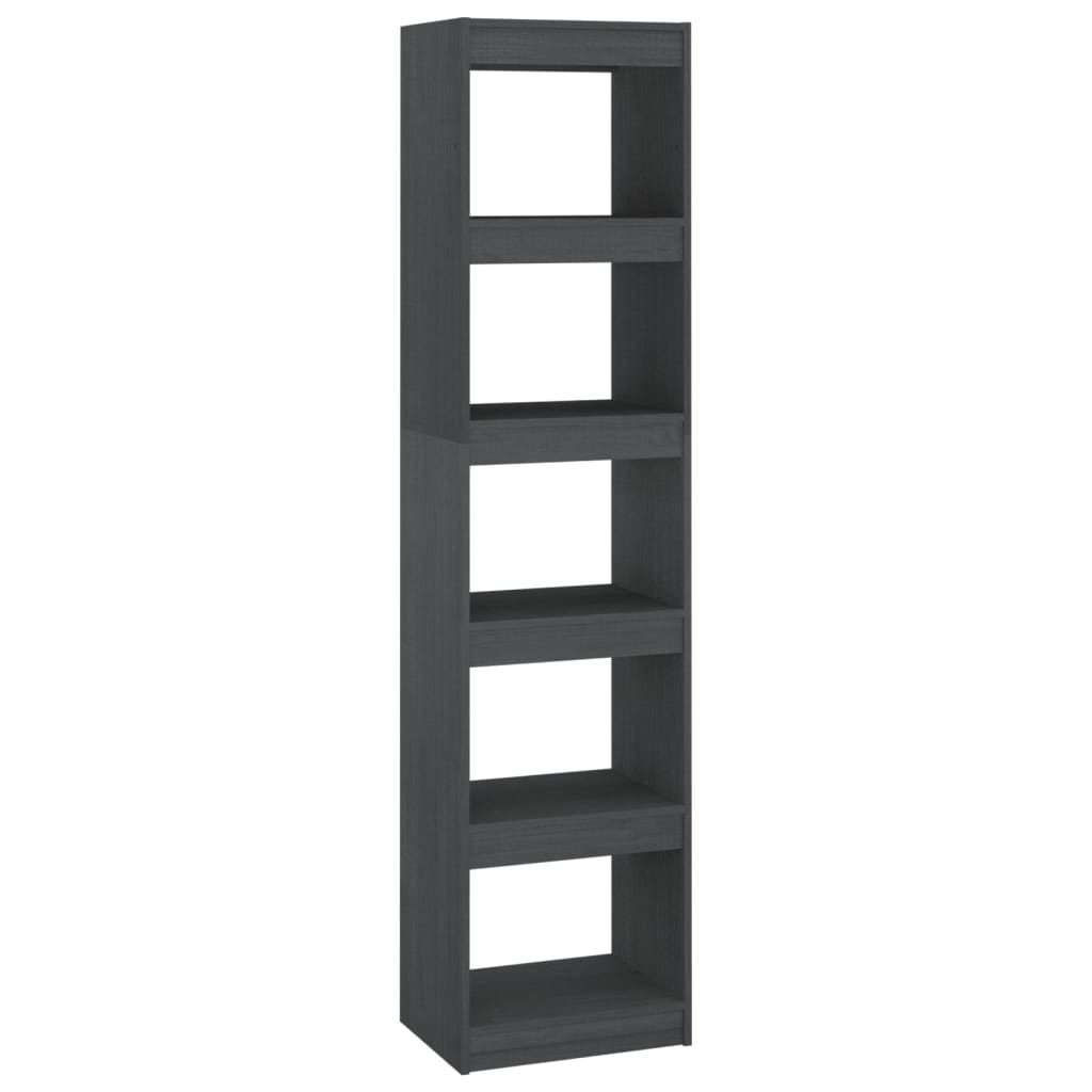 Vidaxl Estantería de Madera de Pino 40x30x167,5 Cm Natural, Blanco, Gris y Más - Mueble de Almacenaje para Oficina, Estudio, Sala de Estar, Dormitorio