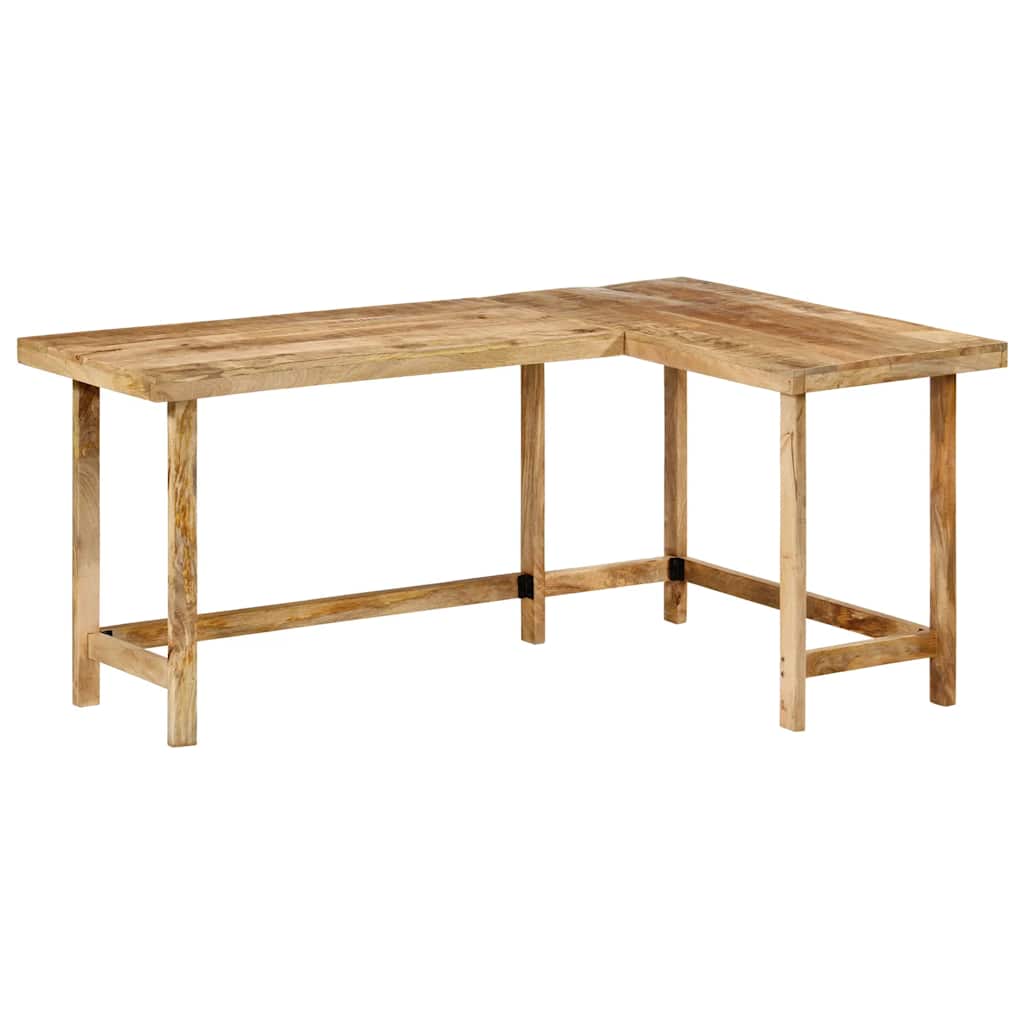 vidaXL Escritorio madera maciza mango 165x110x75 cm