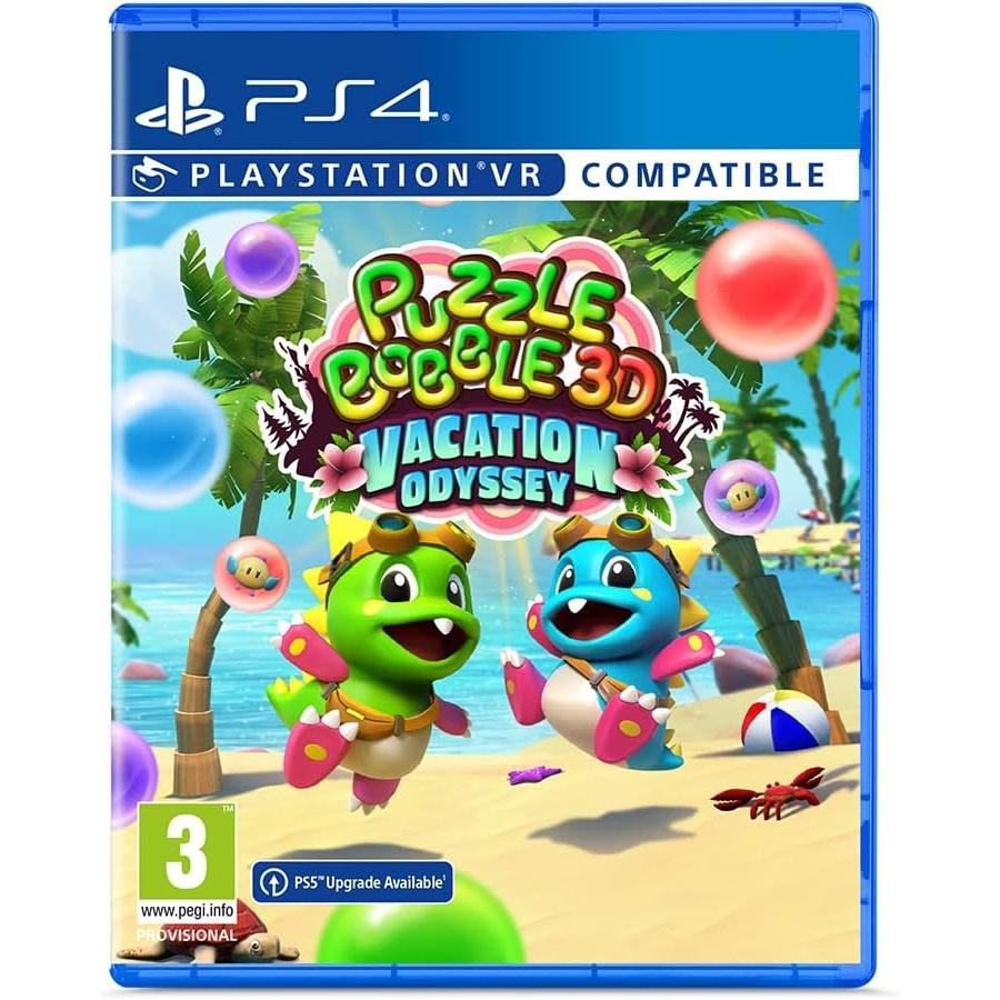 Puzzle Bobble 3D: Vacation Odyssey, Juego para Consola Sony PlayStation 4, PS4