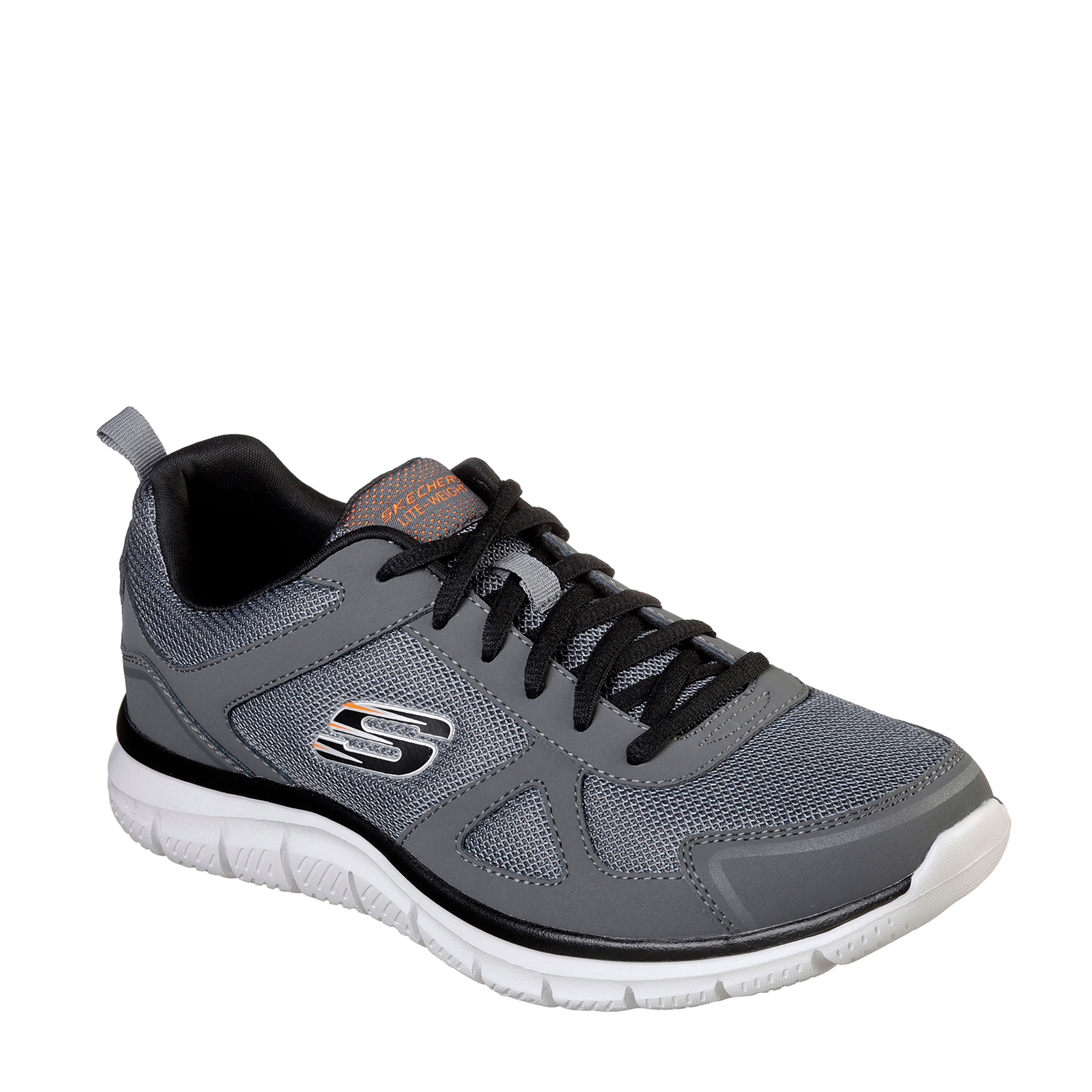 Skechers Zapatillas Track- Scloric Charcoal/Black Trim 52631-CCBK , para Hombre