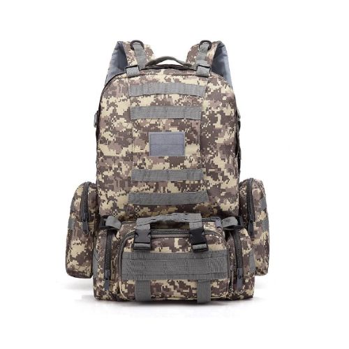 Mochila militar de 50l para hombre y mujer, bolsa táctica de gimnasio para  Crossfit, Fitness, impermeable