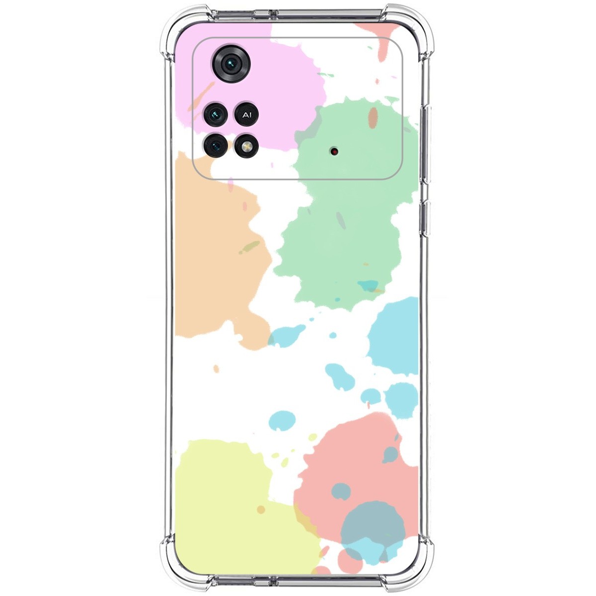 Funda Silicona Antigolpes para Xiaomi POCO M4 Pro 4G diseño Acuarela 05 Dibujos