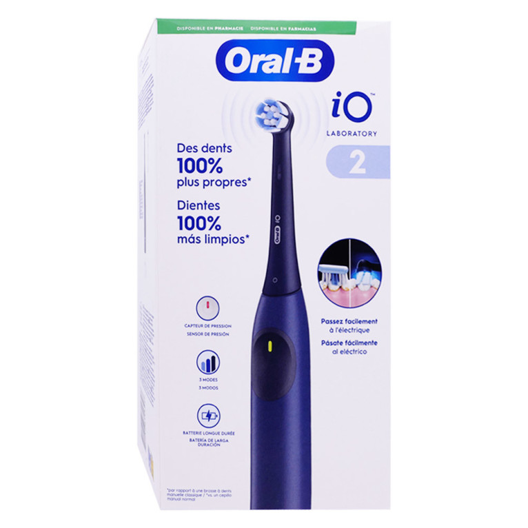 ORAL B IO 2 BROSSE A DENTS ELECTRIQUE BLEU NUIT