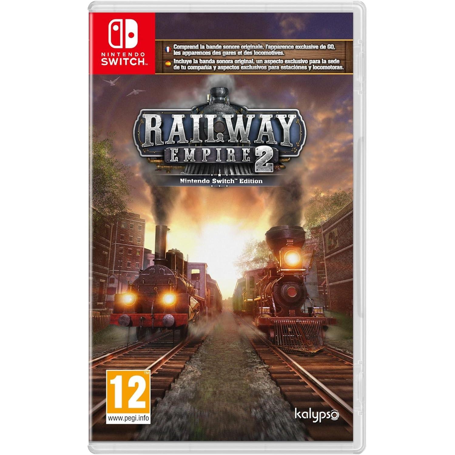 Railway Empire 2 - Deluxe Edition Juego para Consola Nintendo Switch [PAL ESPAÑA]
