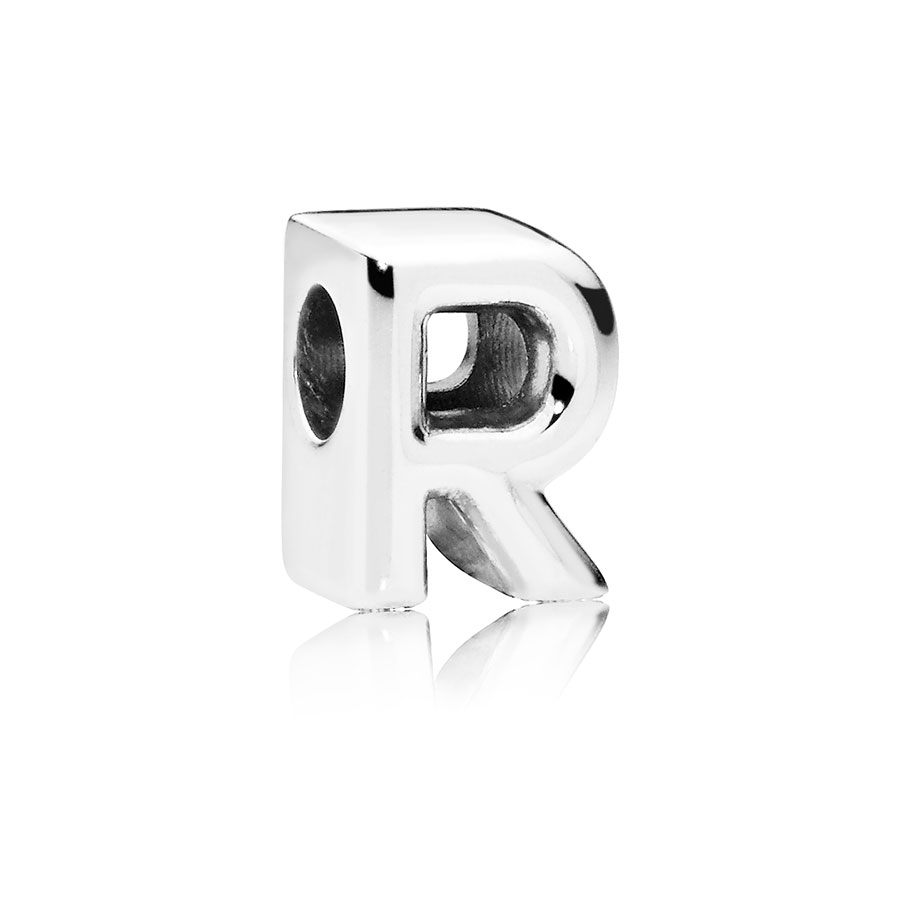 Pandora Joyería Charm Letra R 797472 , para Mujer