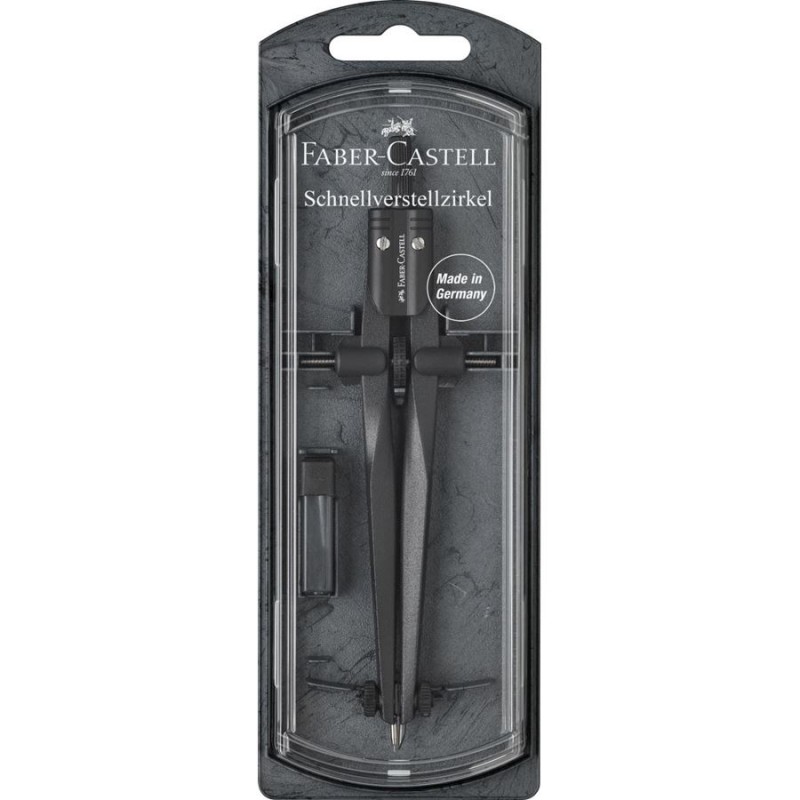 Faber-Castell - 174530 compás Negro 1 pieza(s) 174530