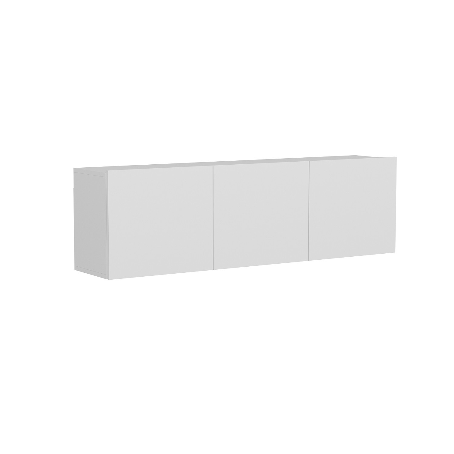 Habitat y Jardin - Soporte de TV de madera "Blanco" - 150 x 31 x 44 cm - Blanco