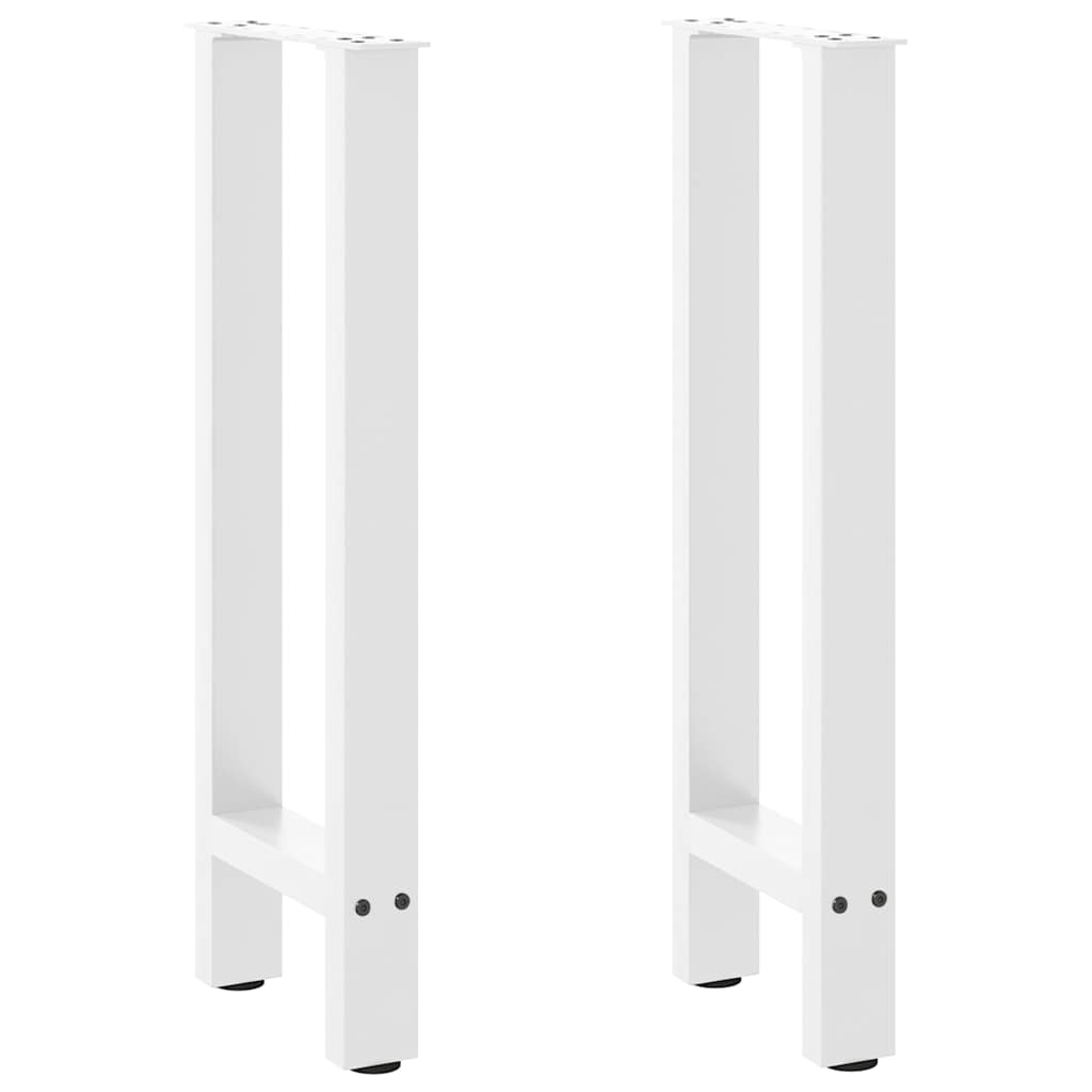 vidaXL Patas para consola (2 unidades, 38 x 72-73 cm, acero)