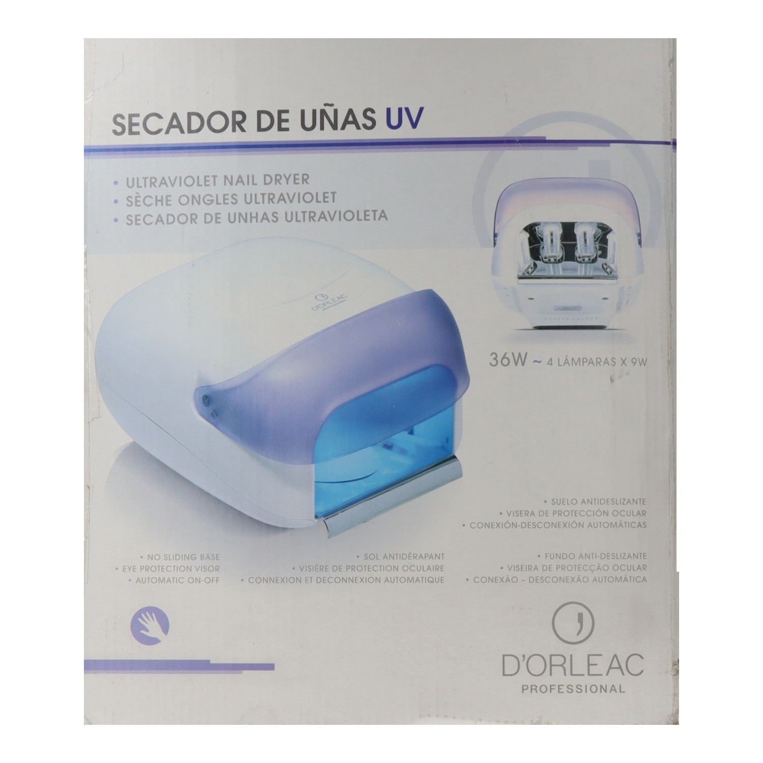 Dorleac lampara manicura uv 36w, dorleac lampara manicura uv 36w Belleza y cuidado de tu cabello y tu piel con D'orleac.