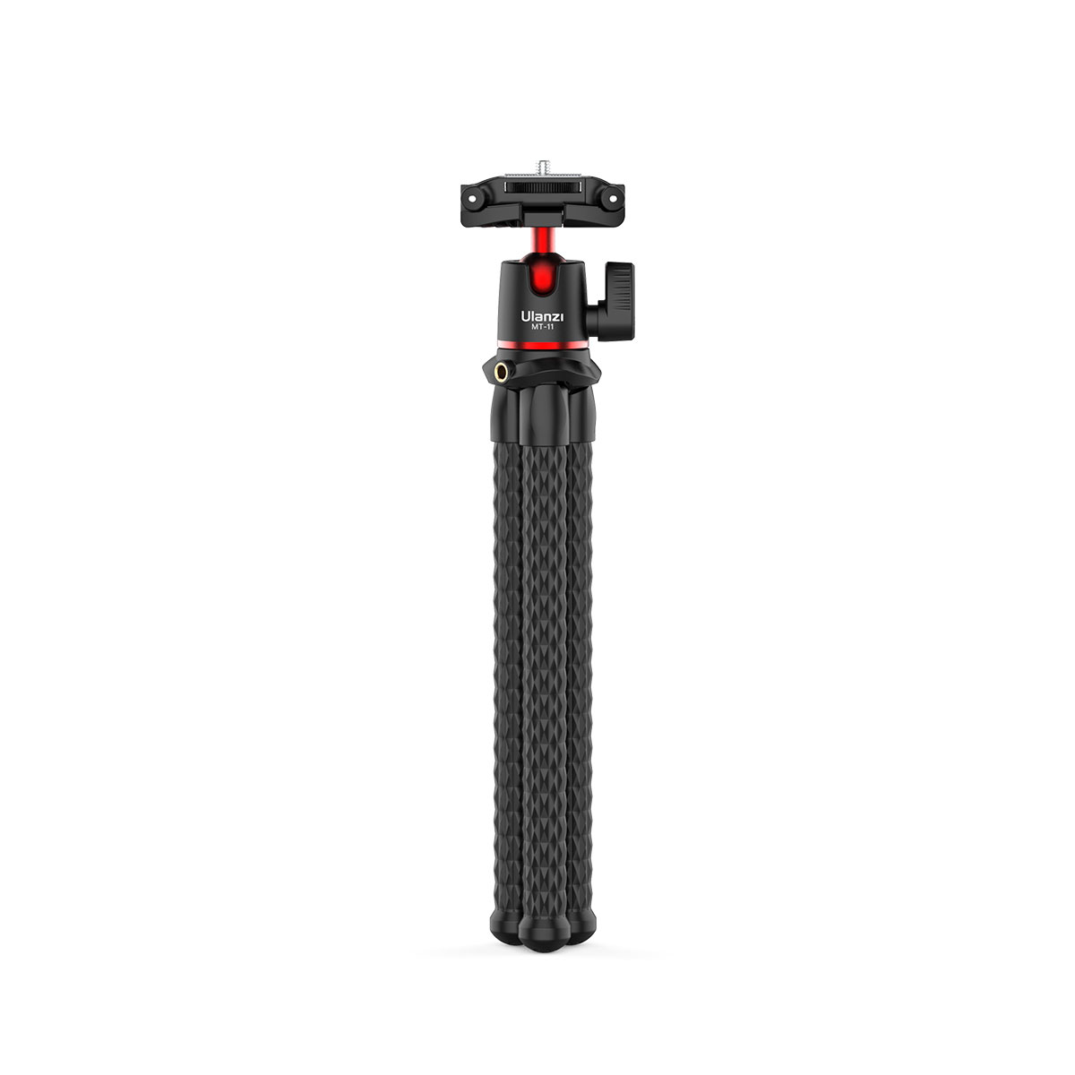 Ulanzi Trípode de Pulpo Flexible MT-11 Gorillapod para Movil, Soporte Cámara DSLR, Vlogging, Portátil, Diseño 2-en-1 zapata fría y rosca estándar de 1/4 pulgadas