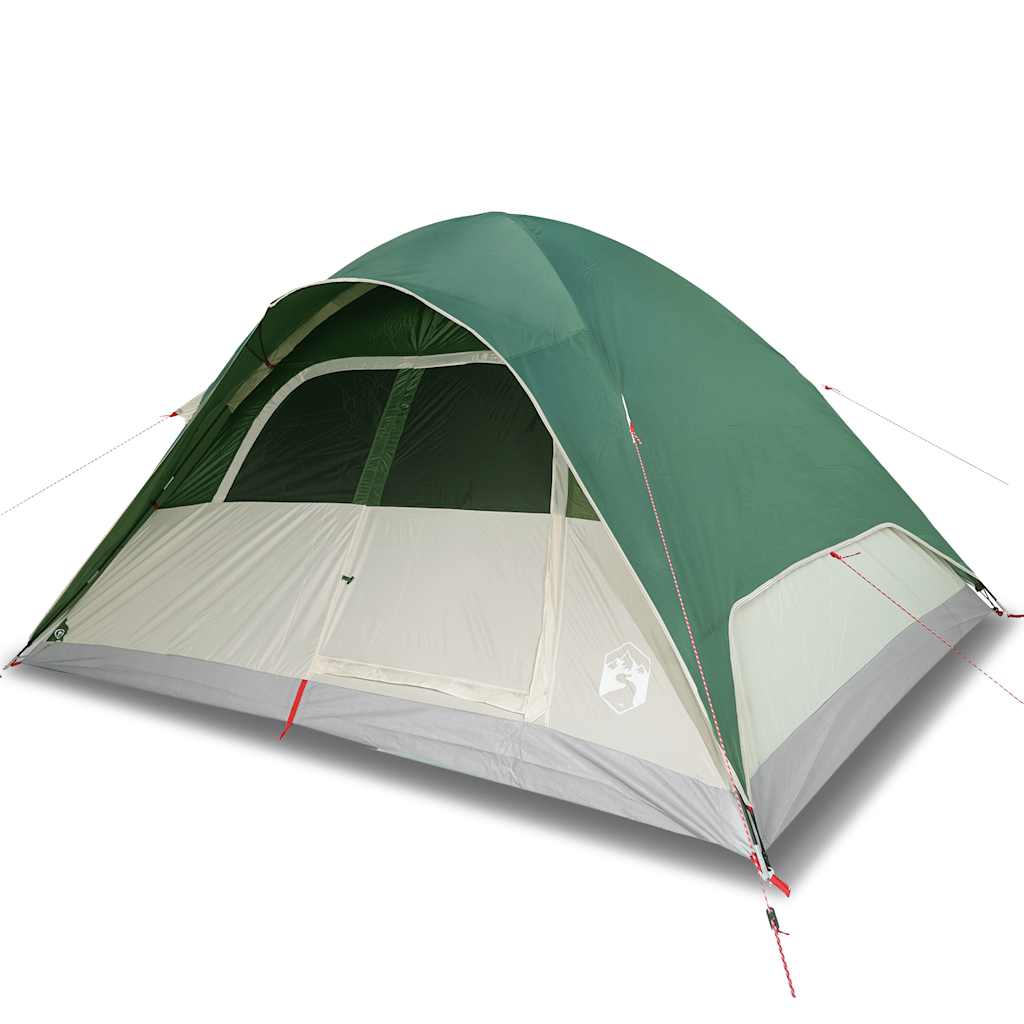 vidaXL Tienda de campaña familiar iglú 6 personas impermeable Color Azul,  Verde,  orange y mas