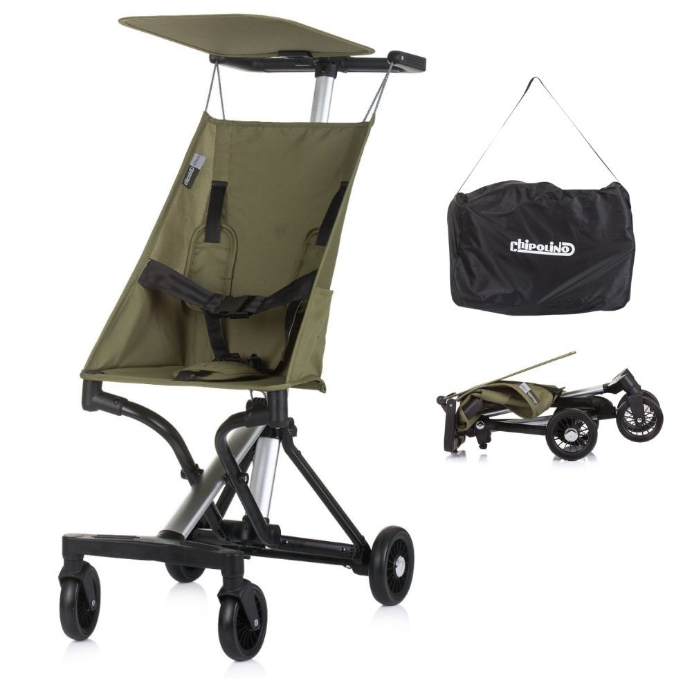 CHIPOLINO Silla de paseo UNIQUE extra ligera (3,5 kg) con plegado telescópico de Chipolino
