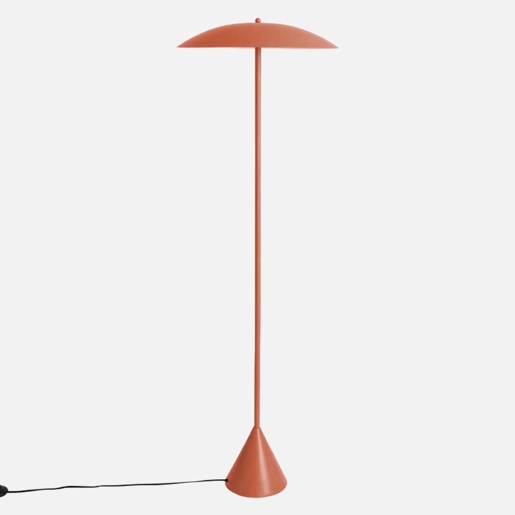 sweeek - Lámpara de pie interior metal, Ø50cm , Lyse , 50x50x155