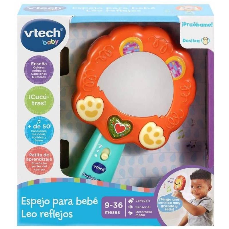 Vtech Espejo para Bebé Leo Reflejos - Juguetes para Apilar y Anidar