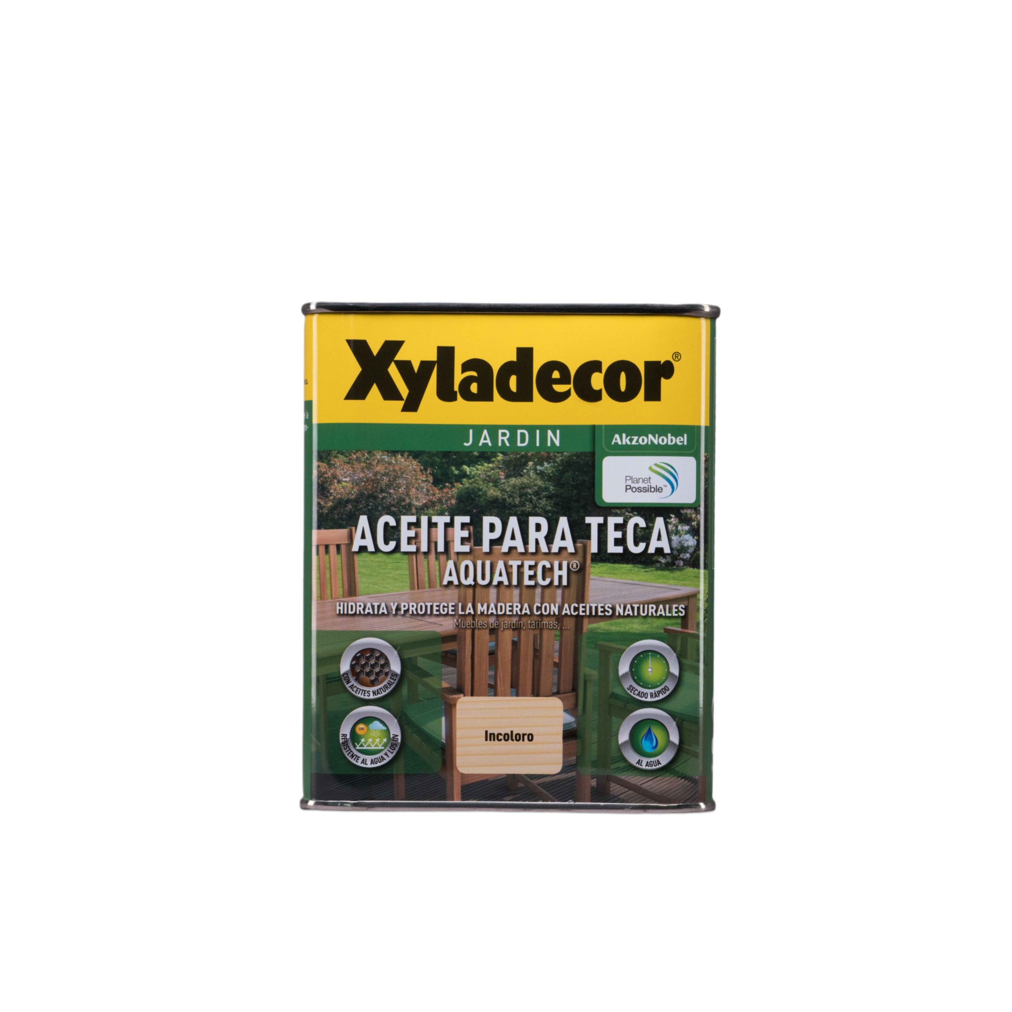 XYLADECOR-Aceite de Teca Aquatech Incoloro 750 ml