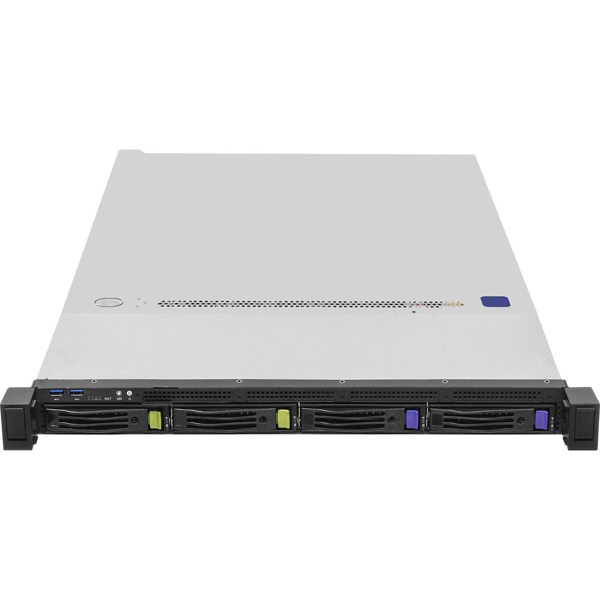 Asrock 1u4l2e-b650 rpsu servidor barebone amd b650 zócalo am5 bastidor (1u) gris