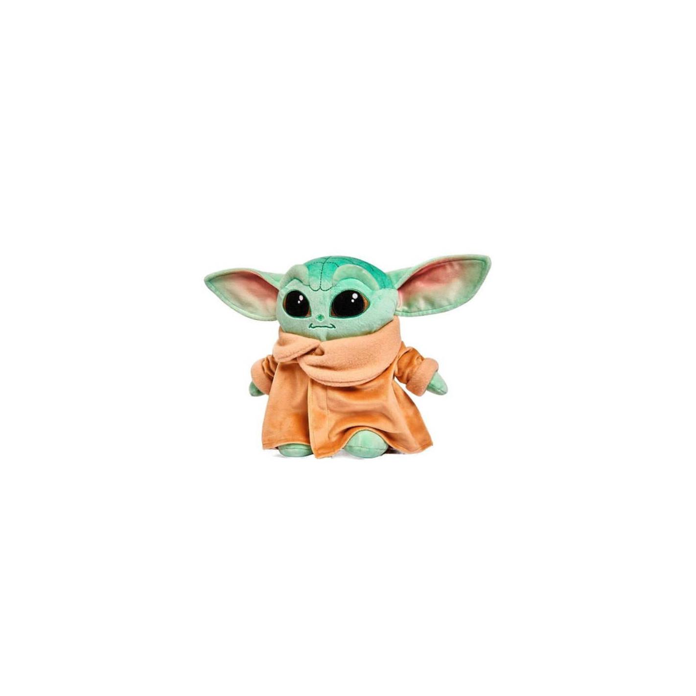 Disney Peluche Star Wars Mandalorian Baby Yoda 25 Cm Suave y Duradero