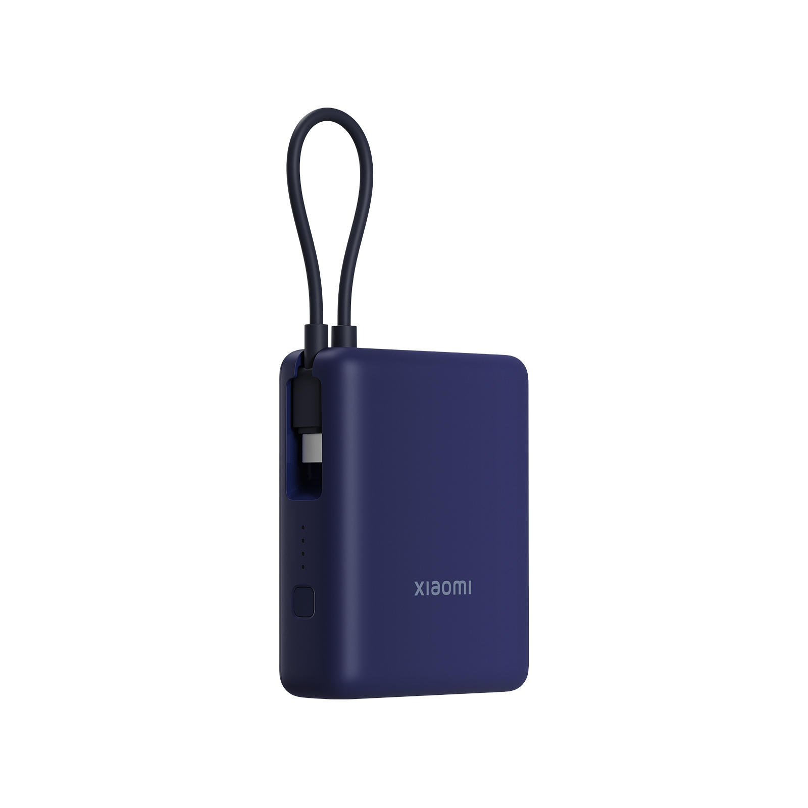 Official | Xiaomi 33W Power Bank 10000mAh (Integrated Cable), Salida de carga rápida de hasta 33 W, Cable USB-C integrado para mayor comodidad, 10 000 mAh de capacidad en un diseño compacto y portátil, Carga hasta 3 dispositivos simultáneamente
