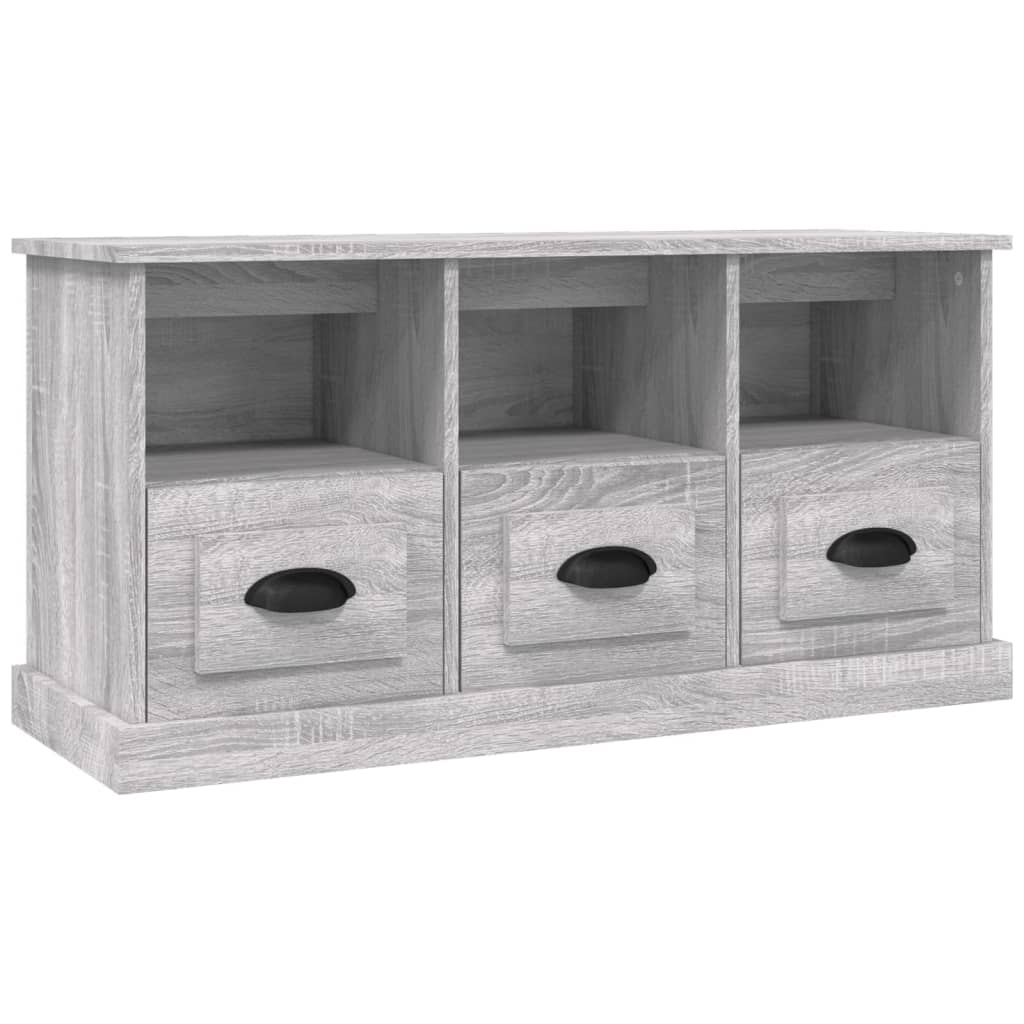 vidaXL Mueble de TV madera contrachapada 100x35x50 cm, Mueble de Salon, Mueble TV, Mueble TV salon, Mesa de TV, Mueble tele